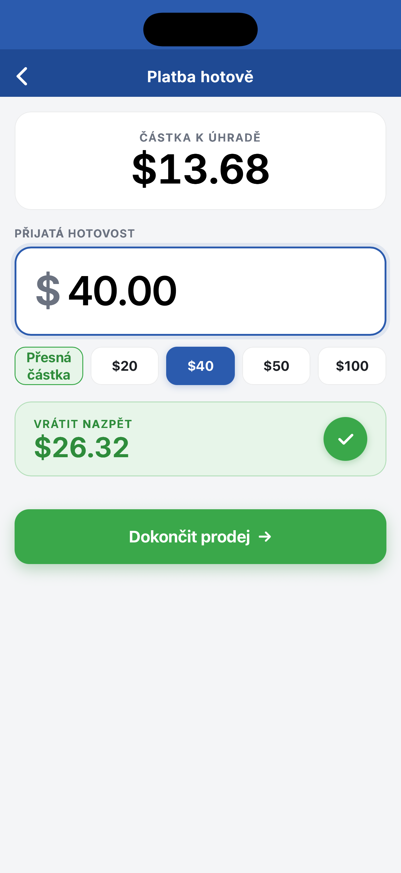 Mimas POS - Pokladní Systém