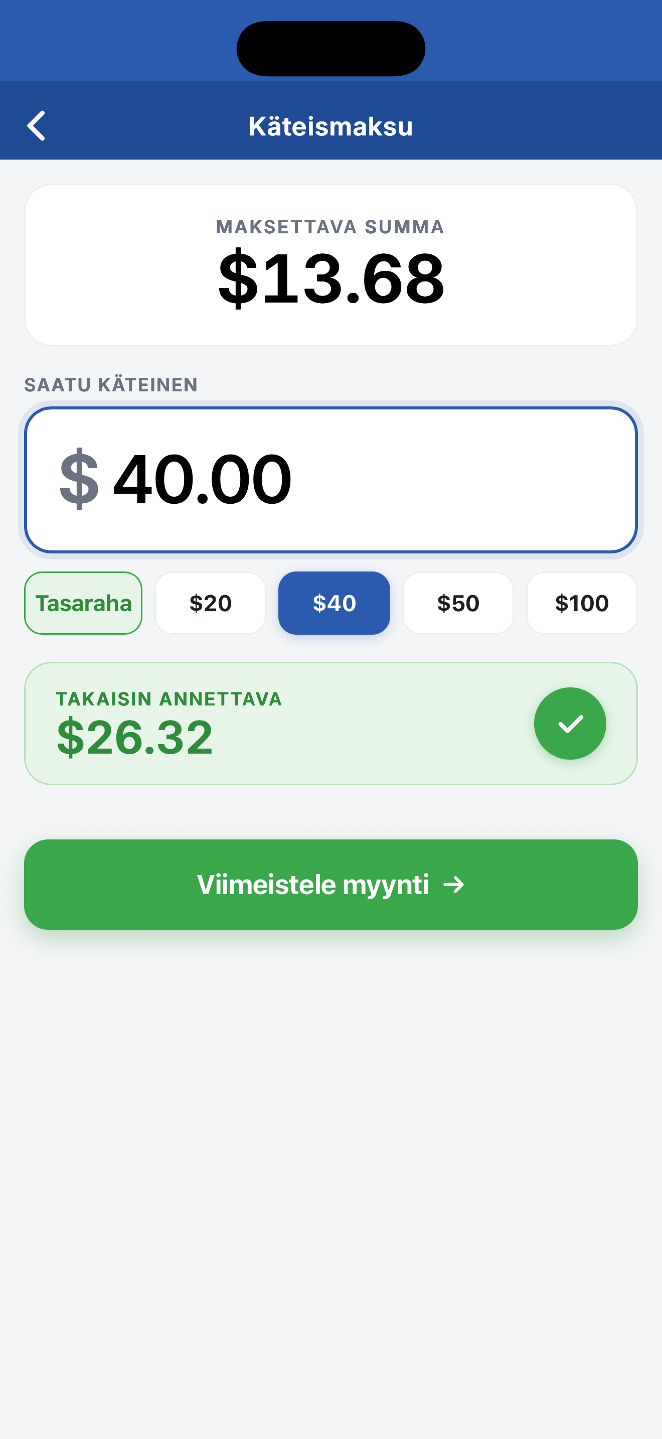 Mimas POS - Kassajärjestelmä
