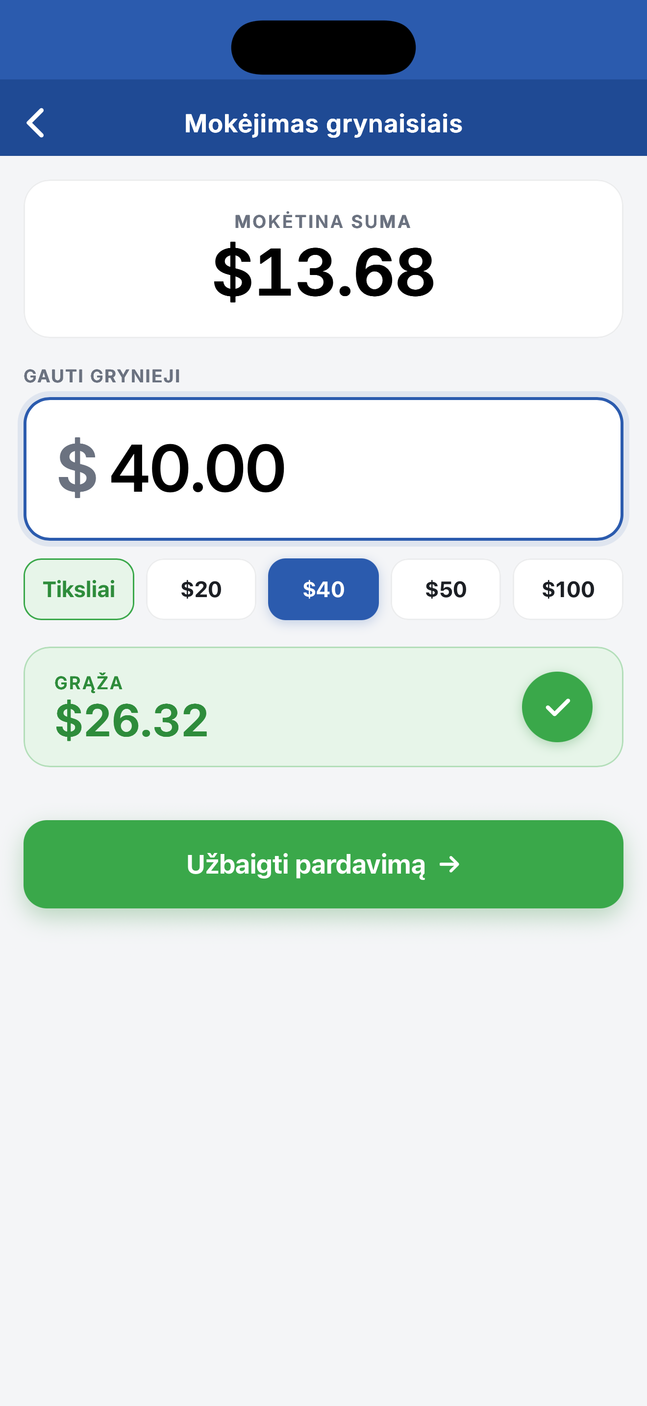 Mimas POS - Pardavimo Vietos Sistema